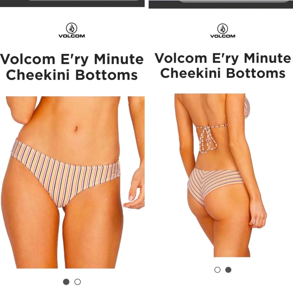 Volcom E’ry Minute Cheekini Bottoms BRAND NEW!